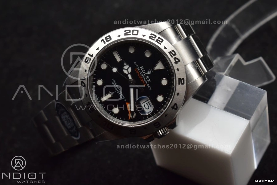 1:1 Edition DD 904L 843 Effortless Dial 42mm Explorer Clean Best SS II on Black 226570 Bracelet 0519